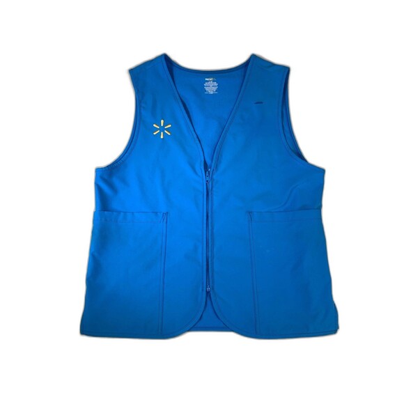Walmart proud associate employee blue vest medium - Picture 1 of 6